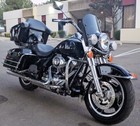 Calsci  Tinted Shorty 11 5  Windshield For Harley Road King  Free Wheeler