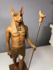 Anubis God Of The Dead Standing Egyptian Sculpture Small