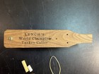 Rare Vintage Model 103 M l  Lynch 3 Hole World Champion 1958 Turkey Call Gobbler