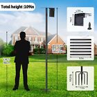 Bird House Pole 1 Pack 109 Inch Heavy Duty Bird Feeder Pole Mount Kit With 5 Pro