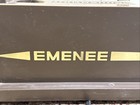 Vintage 1950   s Emenee Electric Chord Organ  Model 1830 Works W  Songbook