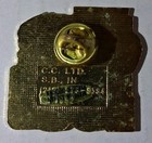 Vintage Lou Holtz Notre Dame Football Coach Lapel Hat Pin  ln