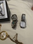 Rolled Gold  Gold Filled  Other Metals Watch Lot  Pocket Watches  Untested