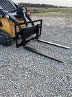 Pallet Fork Attachment Black Universal For Mini Skid Steer Loader