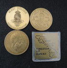 Lot Of 3 Hawaii Akahi Dala  Maui Dollar  Hilo Dollar Coin Medal Token Hawaii