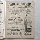 Vintage 1954 National Theatre Program Jennifer Jones Portrait Of A Lady Play