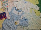 Lot Vtg Girl Baby Infant Clothes Sz Nb 12 Mo 70s 80s Now Dress Romper Sears Pooh