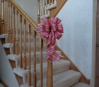 10  Wide Pink Green Blue Purple Plaid Bow decoration For Easter  Wreaths  Gifts