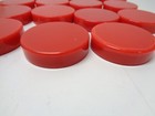 Vintage Big Red Butterscotch Backgammon Chips