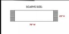 Thick Warm Winter Scarf Luxury Design Black Print  Women Cashmere  Shawl 