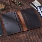 Herbata Genuine Leather Passport Holder Rfid Blocking Travel Wallet