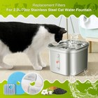 8 Packs Cat Water Fountain Filters Replacement Filters For Automatic Pet Fount