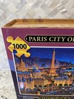 Dowdle Folk Art 1000 Piece Puzzle - Paris City Of Lights Eiffel Tower