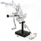 Cnc Rearset Footpegs Pedals For Suzuki Gsxr600 gsxr750 gsxr1000 2000-2003 2004