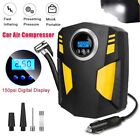 Portable 150psi Car Tire Inflator Digital Electric Auto Air Pump Compressor 12v 