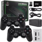 Retro Game Console 4k Hdmi Output Plug And Play 20000  Game Gamepad Controllers