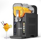 70 Oz Slushie Maker Ice-free Frozen Drink Machine With Led Display 6 Modes