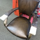 Antique Koken Chair St  Louis Usa - Needs Full Restoration  - See Desc 