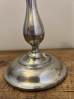 Pair Of 2 Vintage Kirk Stieff Pewter Candlesticks Weighted Base 7 1 2 