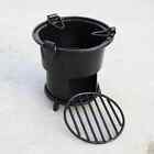 Antique Style Iron Wood Coal Burning Kitchen Use Stove Sigri Fire Pit Portable