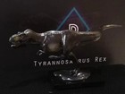 Dino Dream Tyrannosaurus   Velociraptor Set Faux-bronze Statue Dinosaur Model