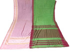 Traditional Saree Bridal Printed Wedding Dress Ethnic Sari Cotton Women Wrap Lot