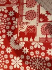Red And White Tyler Coverlet  Excellent Condition 