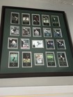 Framed Golf Cards Autographed By 19 Of The World s Best Golfers 