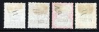 British Levant Ke Vii 1911-13 Surcharged Turkish Currency Part Set Sg 29-32 Mint