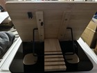 New Recipe Book Holder  Bamboo Book Stand With 6 Adjustable Angles  Foldable