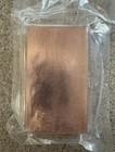 1 Kilo Geiger Industry Line Copper Bar 1000g  rare  Beautiful Bar 