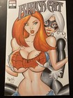 Black Cat Mary Jane Marvel Comics Sketch Cover Original Art Hot Sexy 2026 Sale 