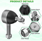Golf Cart Ball Joint Kit-club Car Ds Tie Rod End Set Of 3  Club Car Ds Tie Rod E