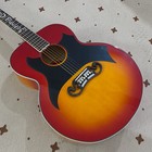 J-200 Classical Acoustic Guitar 6-string Bat Shield Cherry Sunburst Solid Body