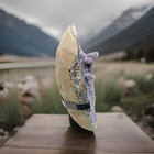 Uruguayan Amethyst Druzy Cluster Geode With Metal Stand 9    Tall     4 Lb Specimen