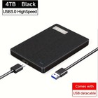 Portable External Hard Drive Usb 3 0 3 1 Super Speed 4tb Hdd Pc Mac Ps5 Xbox