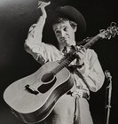 Ramblin Jack Elliott 1963  Barrie Wentzell Silver Gelatin Photo 43 50 Signed