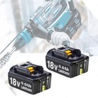 2pack For Makita 18volt 8 0ah Lxt Li-ion Battery Bl1860b Bl1830 Bl1850  charger
