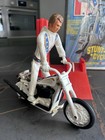 Vintage Evel Knievel Stunt Cycle Ideal 1973  No 3407-4 With Box   Fully Working