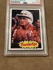 Hulk Hogan Signed Thunderlips Trading Card Rocky Iii Psa dna Auto Authentic Wwf