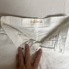 Levis Mid Length Shorts Womens 25 White Denim