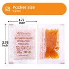  5g 50p adsorbco Rechargeable Desiccant Packs  Indicating Silica Gel Packets