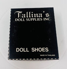Tallina s Doll Supply Vintage White Baby Doll Shoes Fits Ideal Cinnamon Sz  1