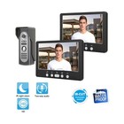Video Intercom System  7 Inches Video Doorbell Wired Video Door Phone Hd Camera