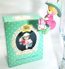 Vintage  1994  Enesco  tis The Season To Go Shopping  Christmas Ornament
