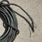 64 Ft  Antique Copper Lightning Rod Conductor Wire Mesh Cable Farm Barn Salvage