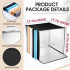 16 x16  Led Photo Studio Light Box Folding Photography Shooting Tent Background