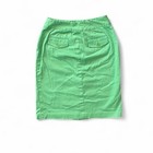 Vintage 1990s Willi Smith Green Cotton Pencil Skirt