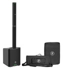 Mackie Srm-flex 1300 Watt Portable Line Array Dj Pa Speaker W sub bag hand Truck