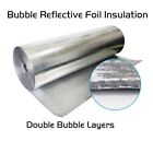 Nasatek Double Bubble Staple Tab Reflective Insulation 16 Inch X 200 Ft Roll R8